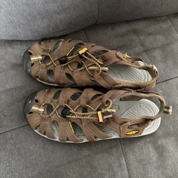 Keen Whisper Sandals Women's Size 7 Brown Closed Toe Waterproof Hiking - Picture 3 of 10
